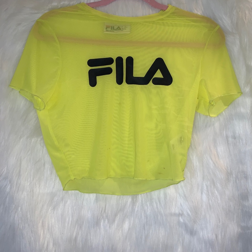 Fils Neon Crop Top
